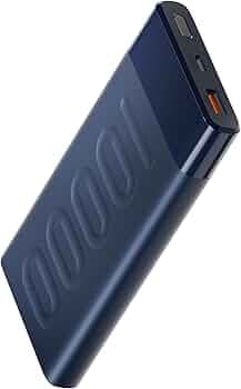 Ambrane 10000mAh Slim & Compact Powerbank, 22.5W Fast Charging, USB & Type C Output, Power Delivery, Quick Charge for iPhone, Android & Other Devices,...