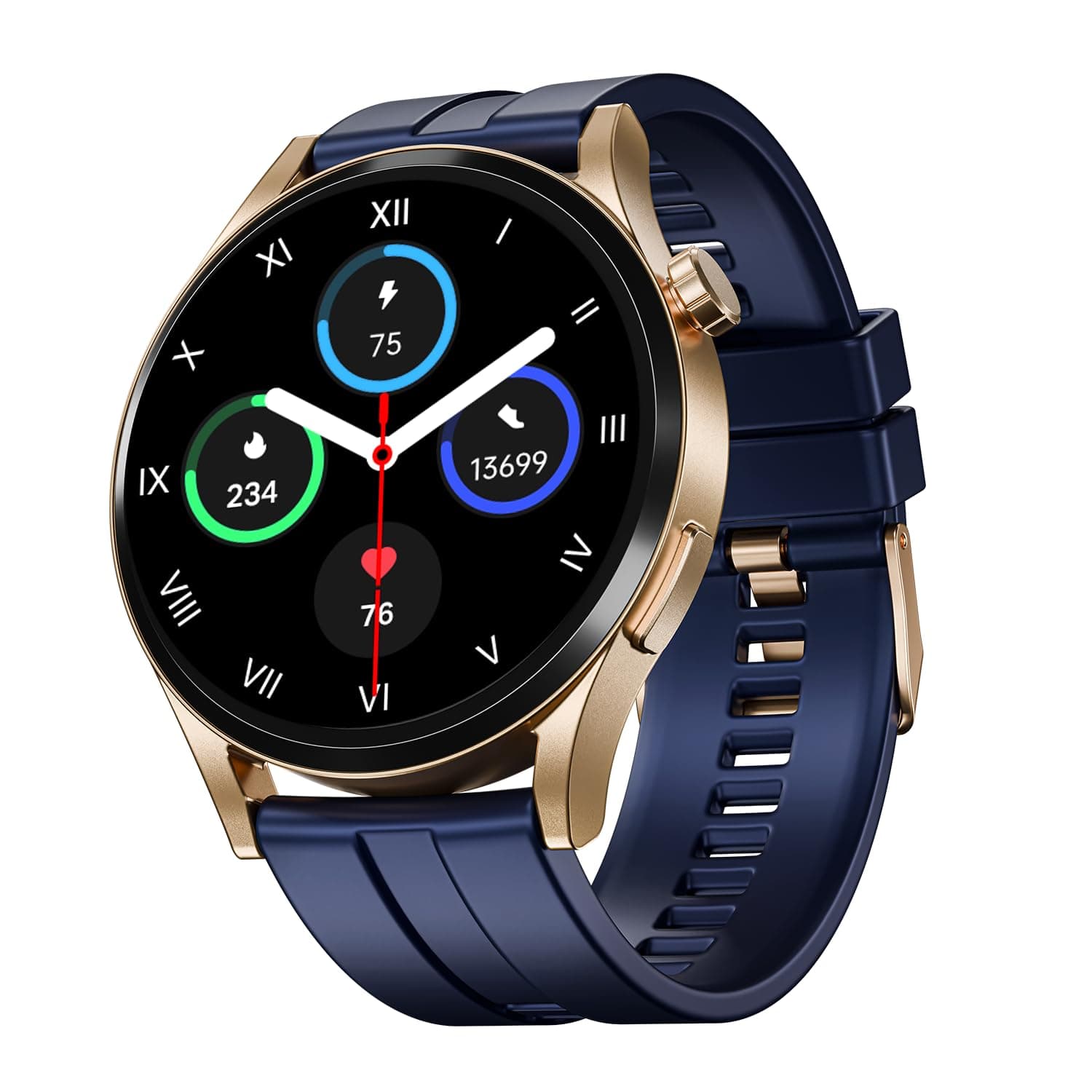 boAt Chrome Horizon, Video Watch Faces, 1.51 AMOLED Display, HRV & VO2 Max, Auto-Activity Detection, ASAP Charge, Advanced Bluetooth Calling, IP68, He...