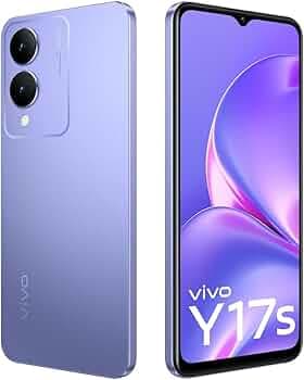 vivo Y17s (Glitter Purple, 4GB RAM, 128GB Storage) with No Cost EMI/Additional Exchange Offers