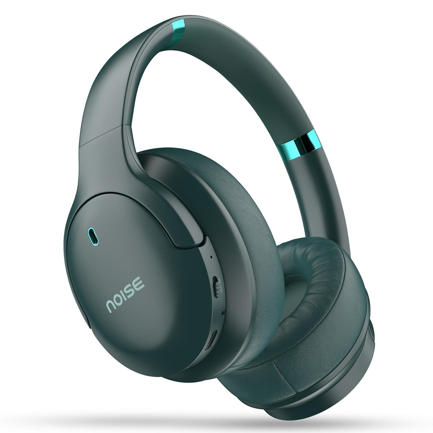 Noise Airwave Max 4 Wireless Over-Ear Headphones with 70H Playtime, ENC, 40mm Driver, Low Latency(up to 40ms), Dual Pairing, BT v5.4 (Tropical Teal)