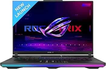 (Refurbished) ASUS ROG Strix SCAR 16 (2023), Intel Core i9 13th Gen, 16" (40.64 cm) Mini-LED QHD+ 240Hz/3ms, 16GB RTX 4090, Gaming Laptop (32GB/1TB SS...