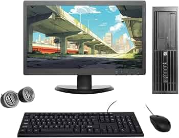 (Refurbished) HP Compaq 19" HD All-in-One Desktop Computer Set (Intel i5 2nd Gen| 8 GB RAM| 500 GB HDD| 19" HD LED Monitor| KB & Mouse| Speakers| WiFi...
