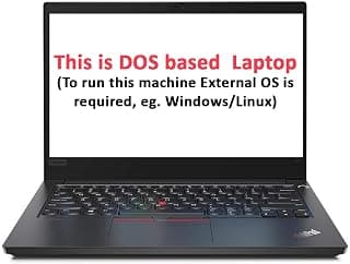 Lenovo ThinkPad E14 (Intel, 14 inches, 4GB RAM/ 1TB HDD/ DOS/ Black/ 1.69 kg), 20RAS0D800