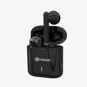 UNIGEN UNIPODS True Wireless Earbuds Bluetooth Headphones 12Hrs Playtime with Immersive Stereo Audio calling Headset IPX5 Splashproof for iPhone Andro...