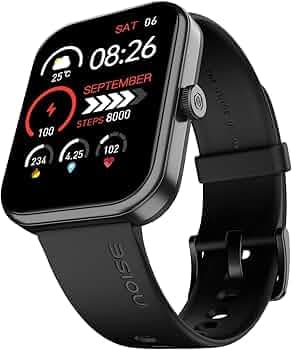 Noise x FITPASS Pulse Grand 3 with 1.85" HD Display, Bluetooth Calling Smart Watch for Men & Women, Smart DND, Auto Sport Detection & 100+ Sports Mode...