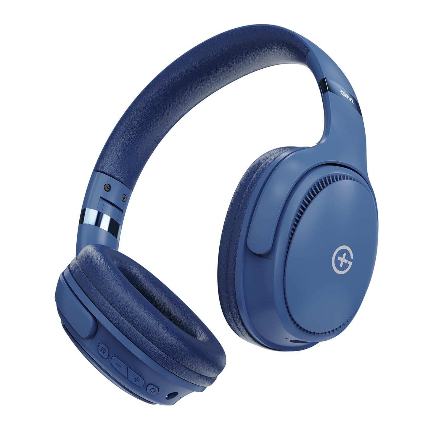 GM G+ Headphones, Over The Ear Headphones with Mic, BT 5.3, Pure Bass, 45ms Low Latency, Dual Pairing, 4 Play Modes (FM, Radio, SD Aux) 55H Playtime -...