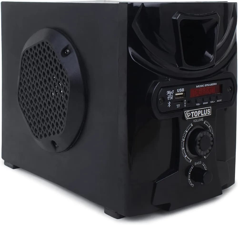 TOPLUS TP-7110 BT 30 W Bluetooth Home Theatre (Black, 2.1 Channel)