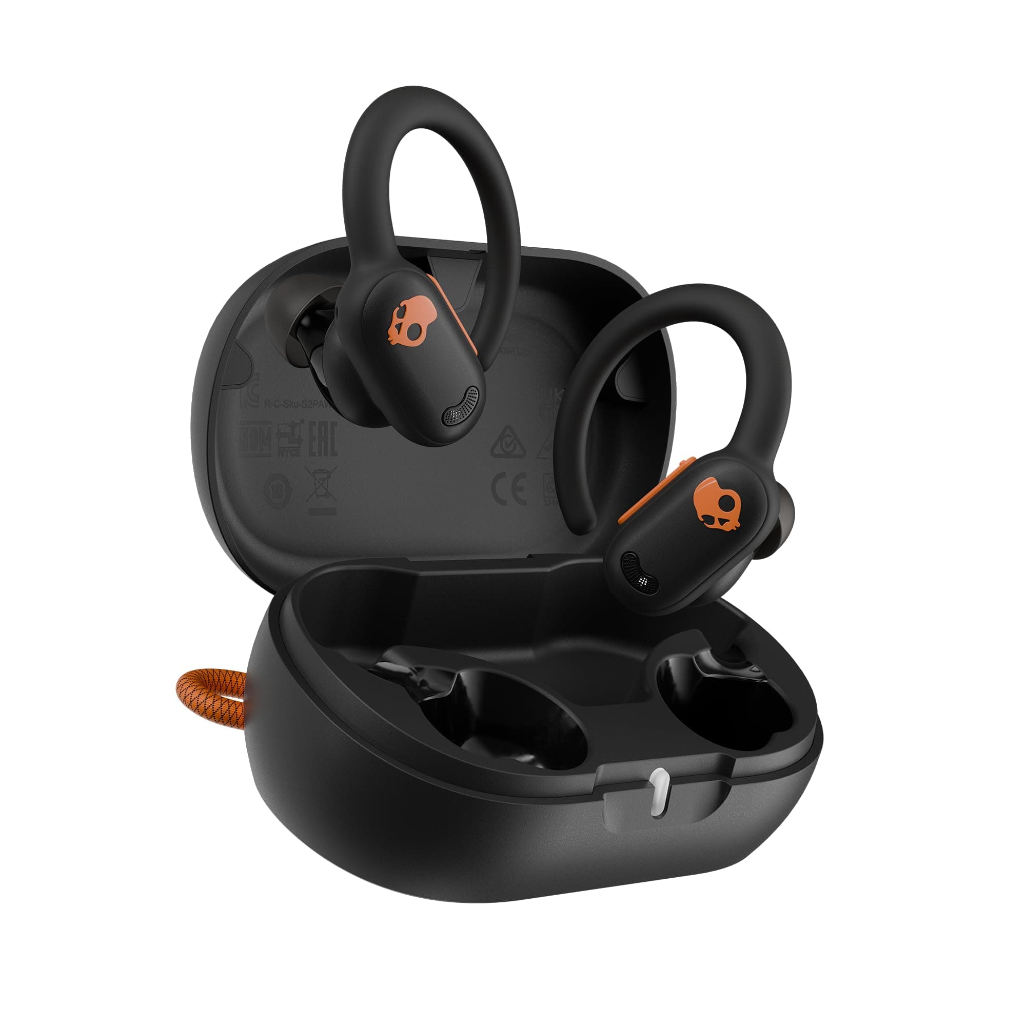 Skullcandy Push ANC Active in-Ear Wireless Earbuds, 58 Hr Battery, IP67 Waterproof, Wireless Charging, Microphone, Works with iPhone Android and Bluet...