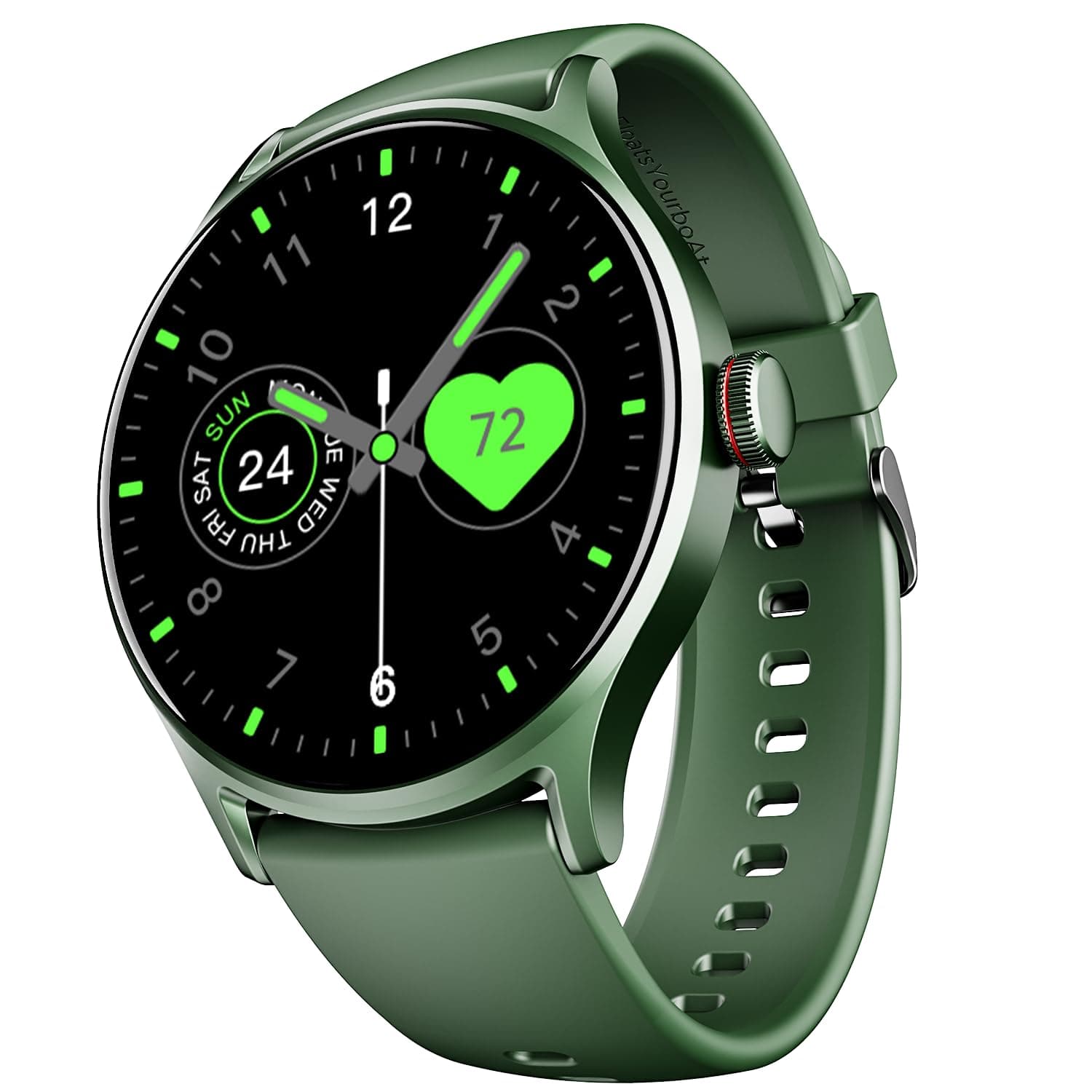 boAt Newly Launched Lunar Vista Smart Watch with 1.52" HD Display, Advanced Bluetooth Calling, Functional Crown,100+ Sports Mode, Always on Display, H...