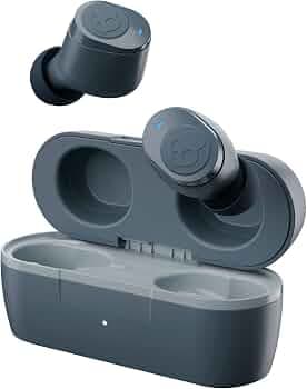 (Renewed) Skullcandy Jib True 2 Wireless in-Ear Earbuds - Chill Gray