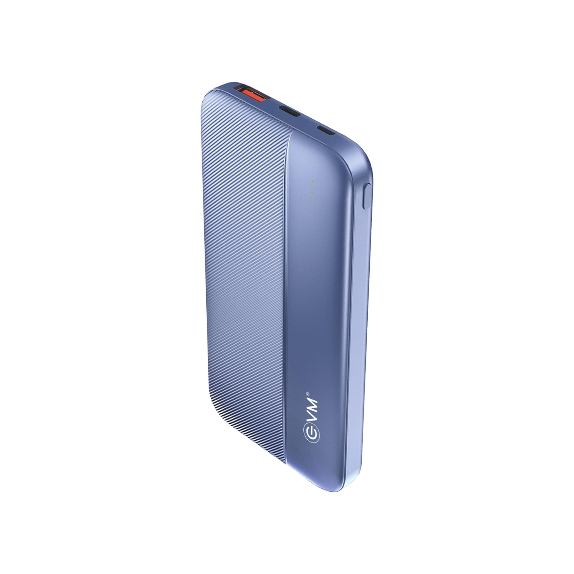 EVM EnBolt 22.5W Super Fast Charging Power Bank 10000mAh | Type-C PD & USB Output | Portable Li-Polymer Battery Pack with Dual Output Ports | 2 Year W...