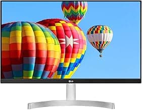 LG 27 inch Borderless Full HD Color Calibrated IPS Monitor - 27MK600 (White)