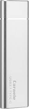 UJEAVETTE 1T Alloy External Portable SSD USB3.1 for Android Tablet Laptops (Silver)