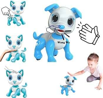 Turtle Bee Toby Robot Dog Toy Interactive Robotic Dog, Walks, Dances, Barks, Follows Commands | Robot Toy for 1-5 Years | Robotic Toys for Boys & Gir...
