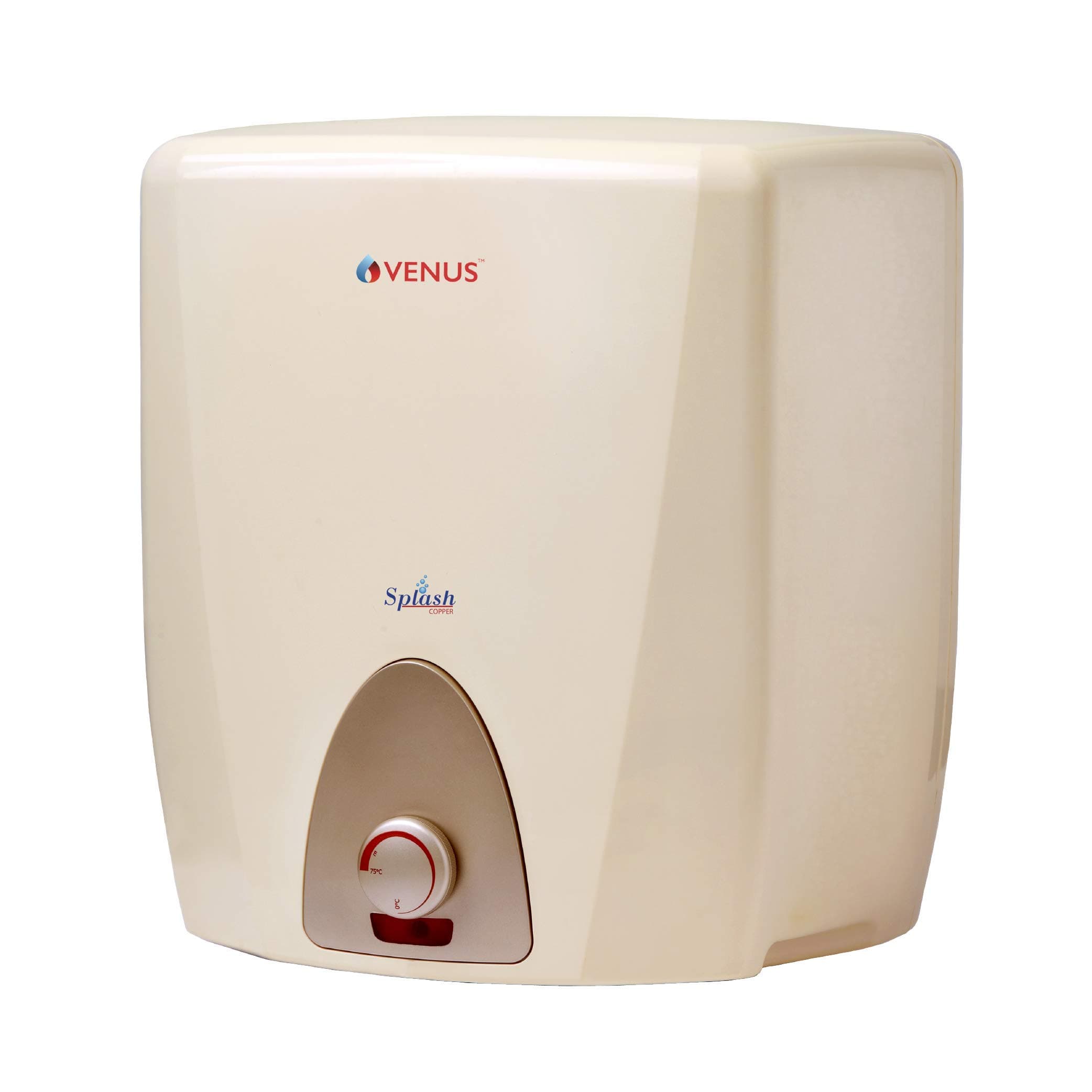 Venus Splash Copper 10CU 10-Litre Storage Water Heater (Ivory, BEE Star Rating - 4 Stars)