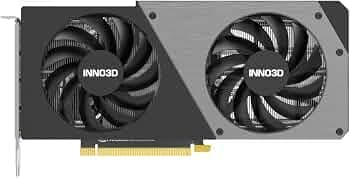 INNO3D NVIDIA GEFORCE RTX 4060 Ti TWIN X2 16GB GDDR6 128-bit PCI-E 4.0 X8 Gaming Graphics Card - N406T2-16D6-178055N