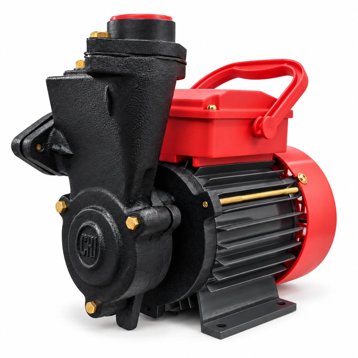 CRI Pumps Aluminium Monoset Pumpset (Black, 1HP 10L 39ft)