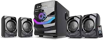 ZEBRONICS Zeb Rainbow 4.1 Multimedia Speaker with Bluetooth/AUX/USB/FM