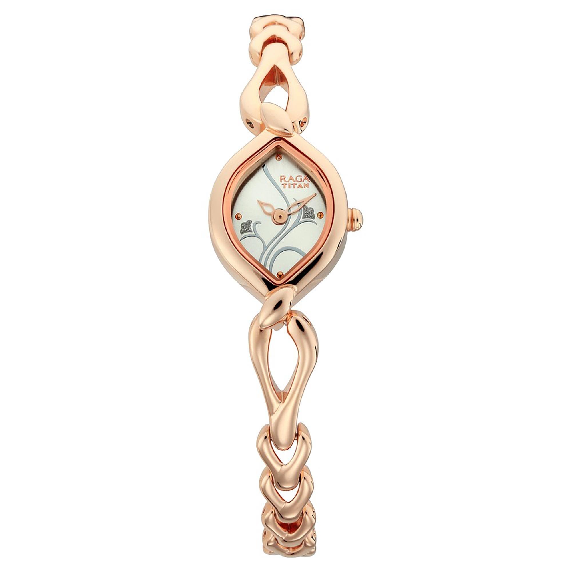 Titan Analog Silver Dial Women's Watch-NN2455WM01/NP2455WM01
