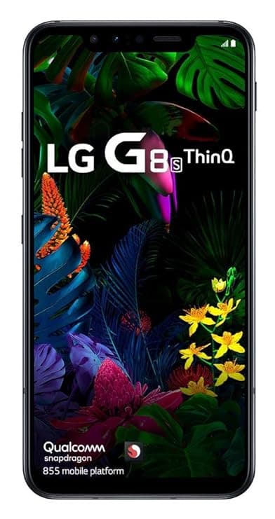 LG G8s ThinQ (Mirror Black, 6GB RAM, 128GB Storage, OLED Display) Smartphones