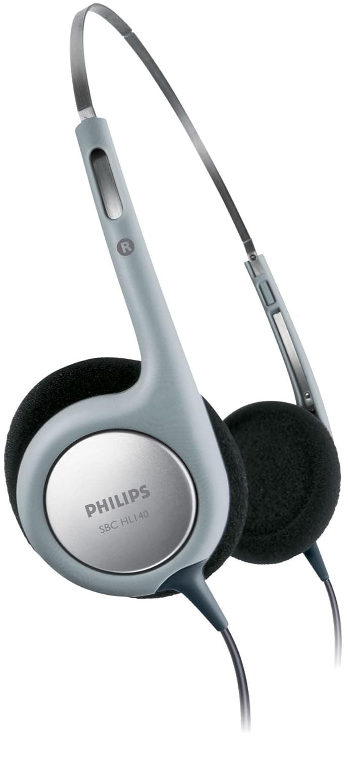 PHILIPS SBCHL140/00 Wired On Ear Headphones with Mic (Black) On-Ear