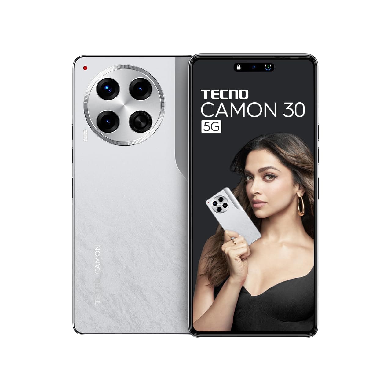 TECNO CAMON 30 5G (24GB*+512GB) | 100MP OIS Mode + 50MP Auto Focus Selfie | 6.78" LTPS AMOLED Display | MediaTek Dimensity 7020 | 5000mAh Battery & 70...