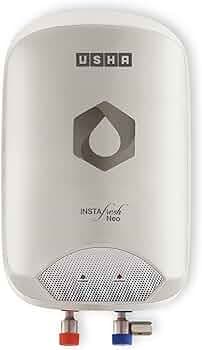 Usha Instafesh Neo 3 Litre Instant Water Heater (White), Wall Mounting