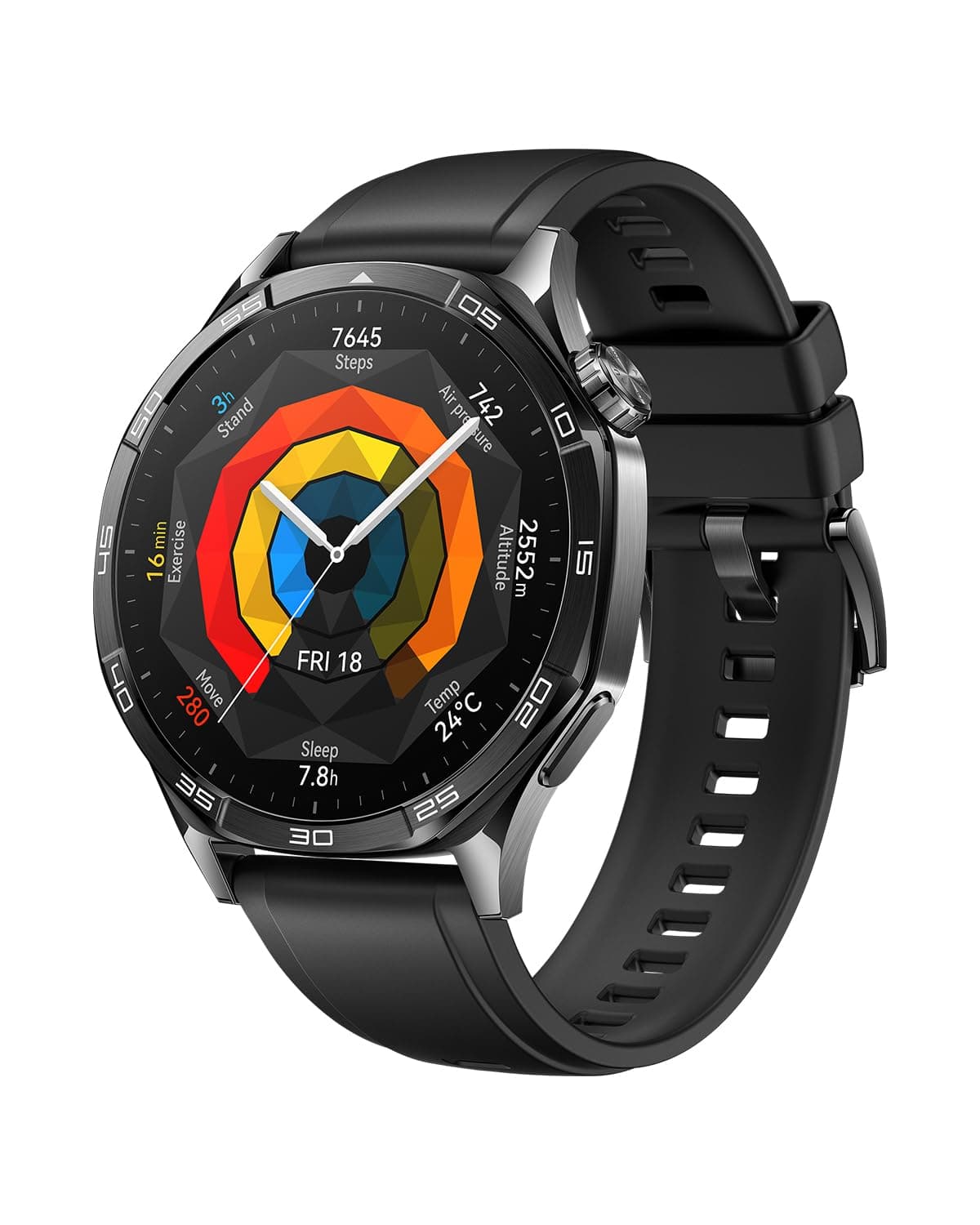 Huawei Watch GT 5 46mm Smartwatch, Up to 14 Days Battery Life, iOS & Android Compatible,Built in Maps, Pro-Level Sports Bluetooth Call&Message Reply,F...