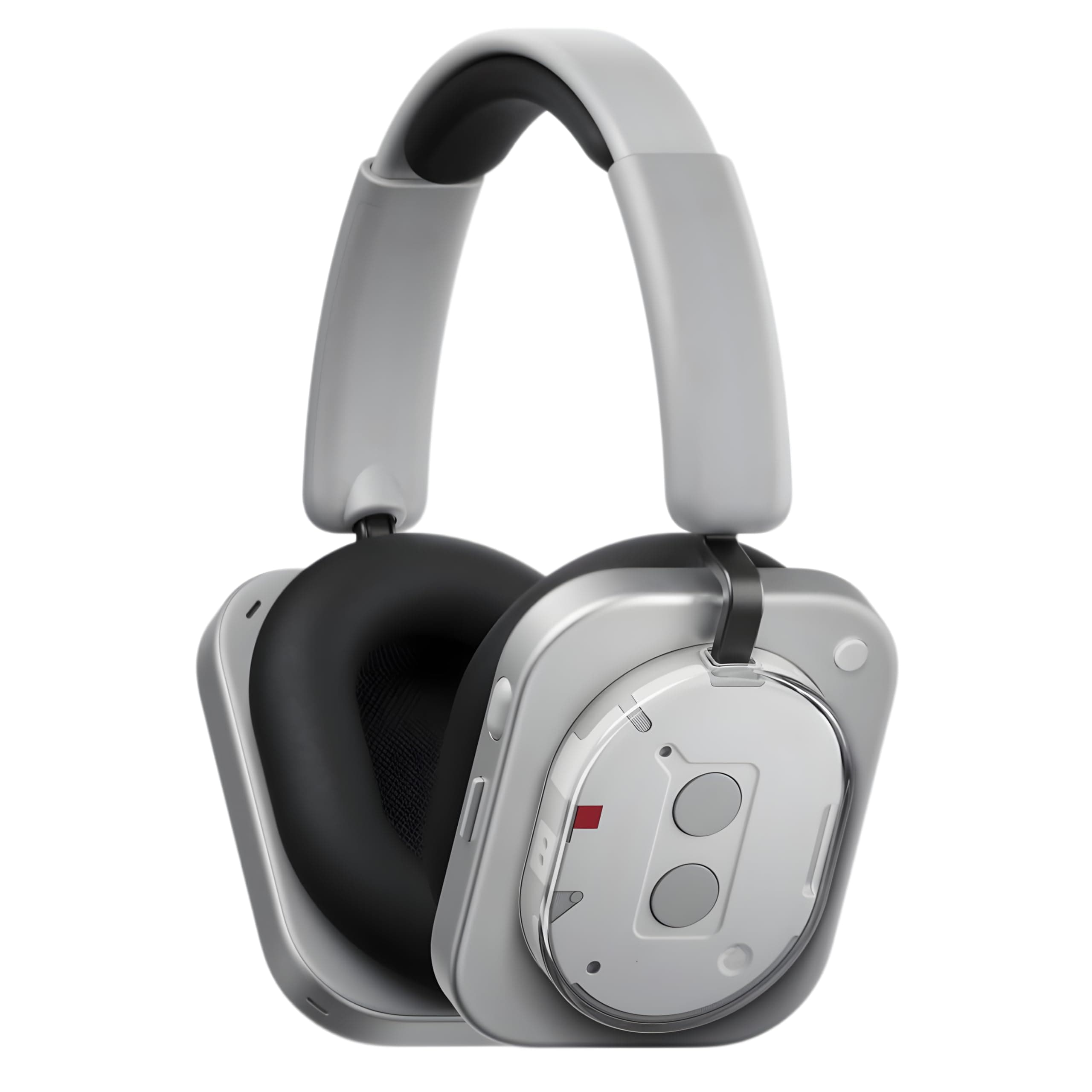 CMFF Headphones (1) Hybrid Active Noise Cancelling Headphones, Wireless Over-Ear Headphone with 6 Mics, 81Hrs Playtime, Hi-Res Audio, KLF-Tuned, Spati...