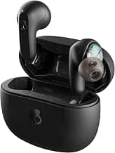 Skullcandy S2RLW-Q786 Rail XT True Wireless Bluetooth in-Ear Headphones with Skull-iQ in True Black