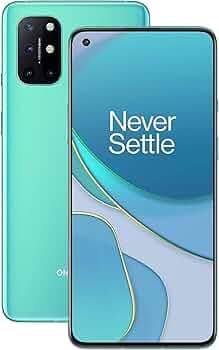 (Refurbished) One Plus 8T 5G,Aquamarine Green, 8GB RAM, 128GB Storage