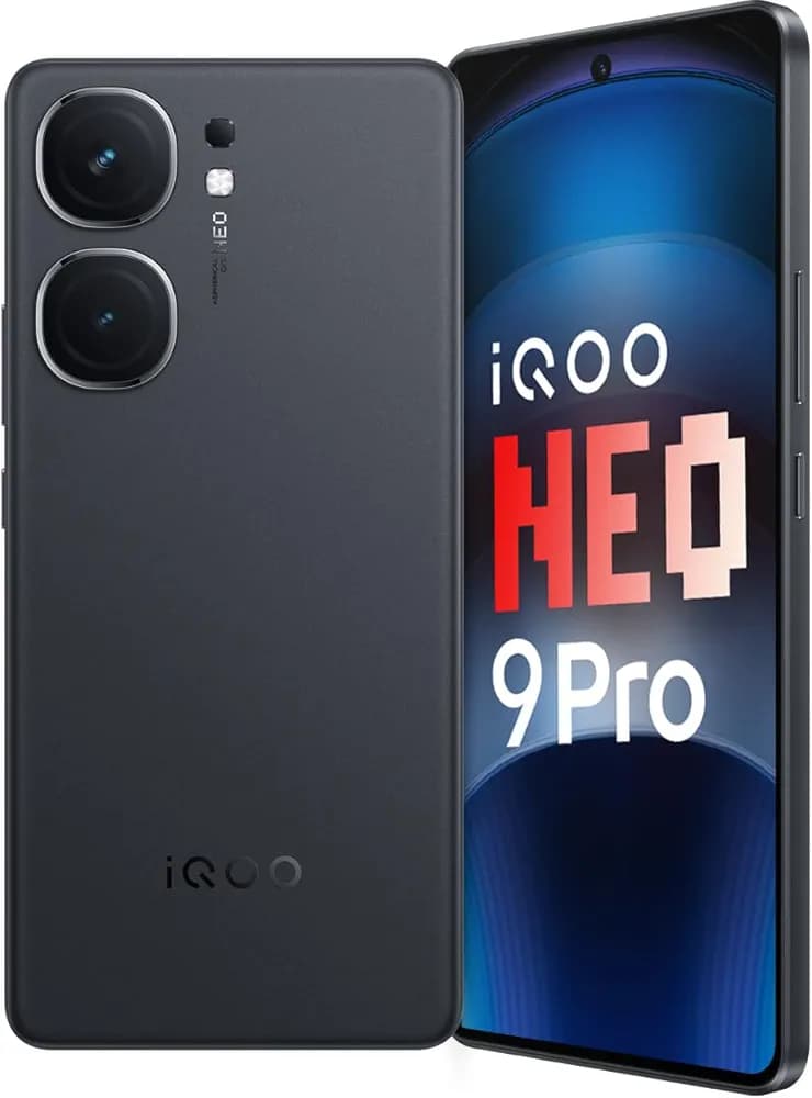 iQOO Neo9 Pro 5G (Conqueror Black, 8GB RAM, 128GB Storage) | Snapdragon 8 Gen 2 Processor | Supercomputing Chip Q1 | Flagship Level Sony IMX920 Camera