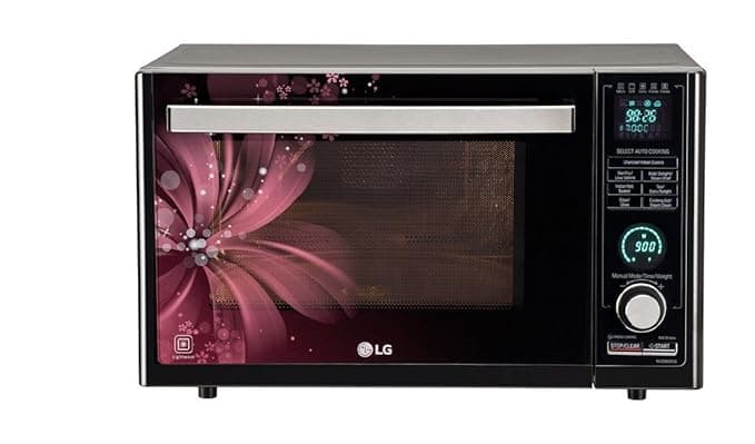 LG 32 L Convection Microwave Oven (MJ3286BRUS, Black, With Starter Kit) Microwave Ovens