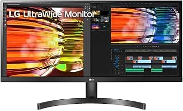 (Renewed) LG UltraWide 29 Inch WFHD (2560 x 1080) IPS Display - HDR 10, Radeon FreeSync, sRGB 99%, Slim Bezel, Multitasking Monitor - 29WL500 (Black)