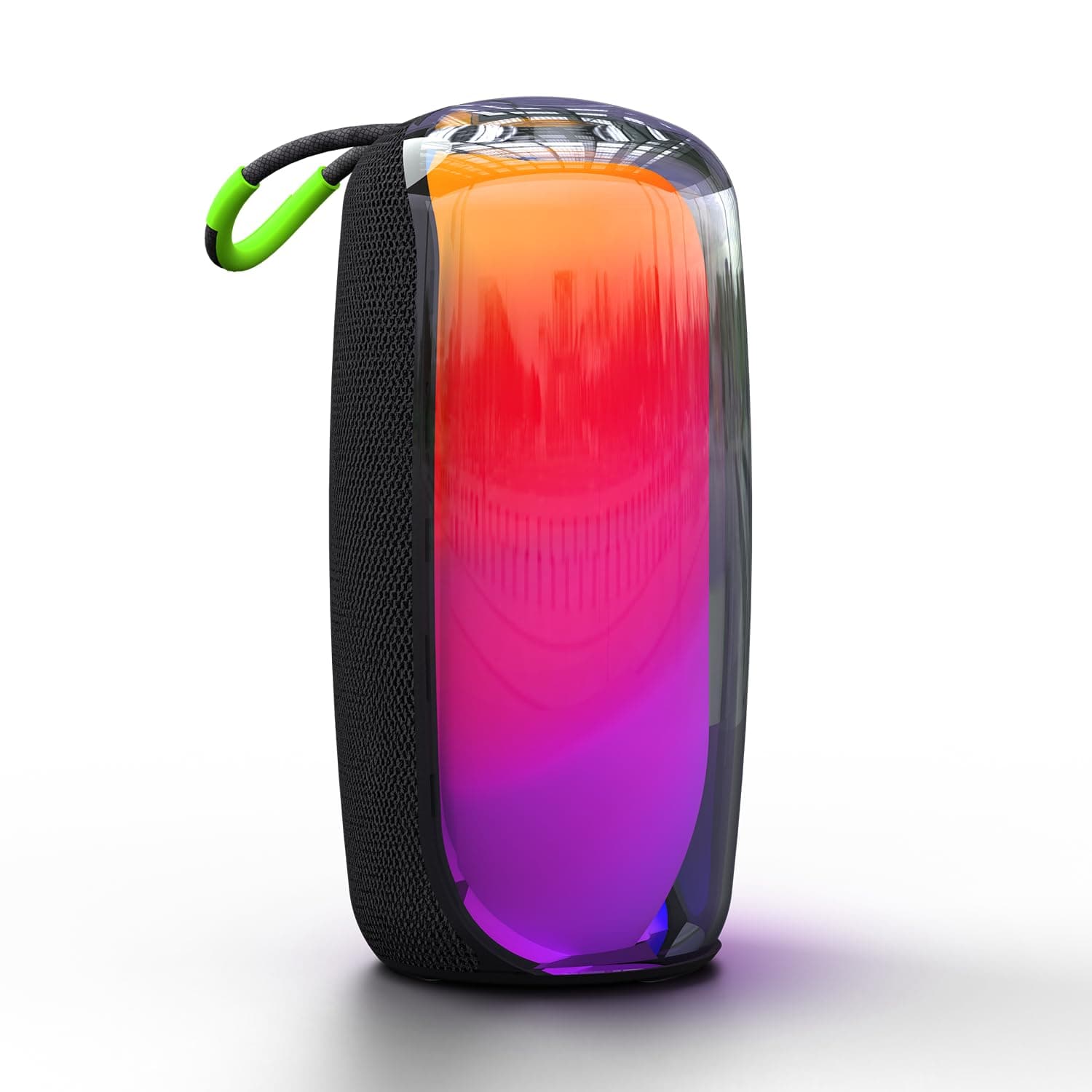 iGear Apollo 20W Portable Bluetooth Party Speaker | 360 Surround Sound, Stunning 180 LED Light Show, TWS Function for Home Party, BT 5.3, FM, USB, TF/...