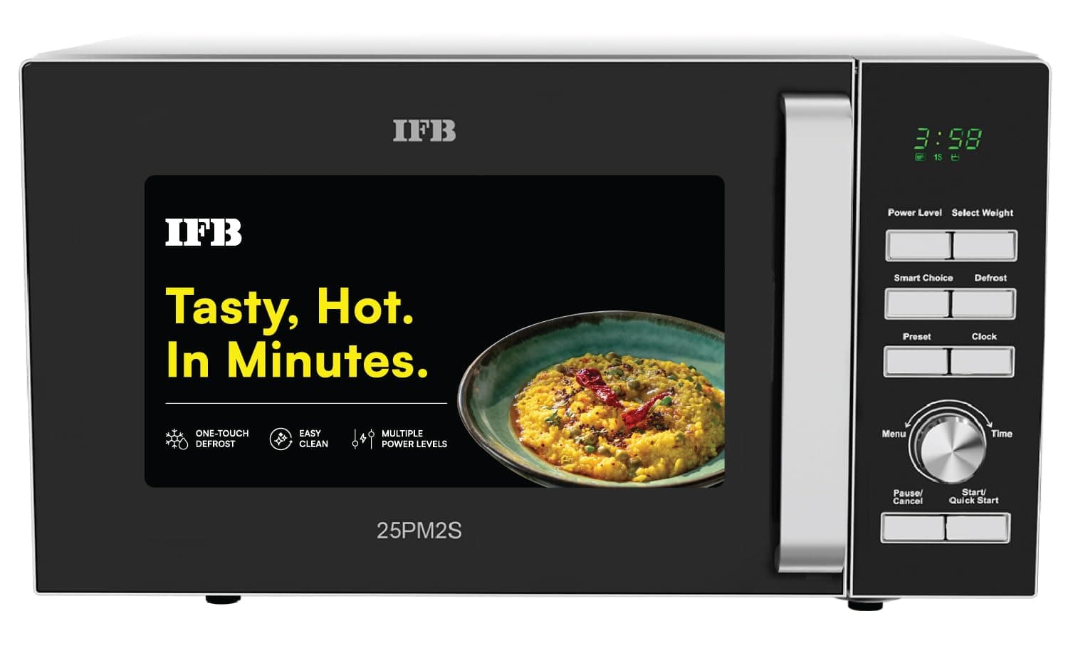 IFB 25 L Solo Microwave Oven (25PM2S, IFBJ0, Silver)