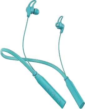 MOOZMOB BT Prime Wireless Bluetooth Neckband with CVC Cancellation 10 Hours Playtime Neckband for Mobiles and Laptops Earphones (Light Green, Pack of ...