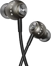 Boult Audio BassBuds Storm-X in-Ear Wired Earphones with Mic and Full Metal Body for Extra Bass & HD Sound (Grey)
