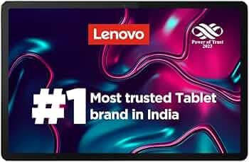 (Refurbished) Lenovo Tab P12| 12.7 Inch| 8 GB, 128 GB Expandable| 3K Display| 10200 mAh Battery| JBL Quad Speakers with Dolby Atmos|Wi-Fi 6 Certified|...