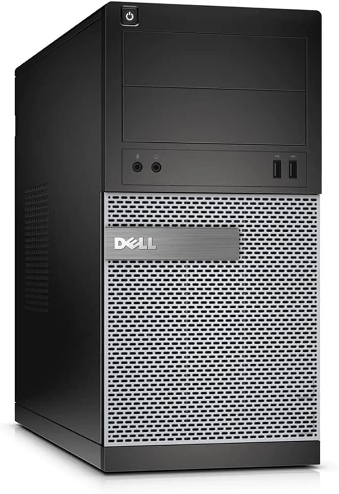 (Renewed) Dell Optiplex Desktop Computer PC (Intel Core i5 4th Gen, 8 GB RAM, 256 GB SSD, Windows 10 Pro, MS Office, Intel HD Graphics, USB, Ethernet, VGA), Black