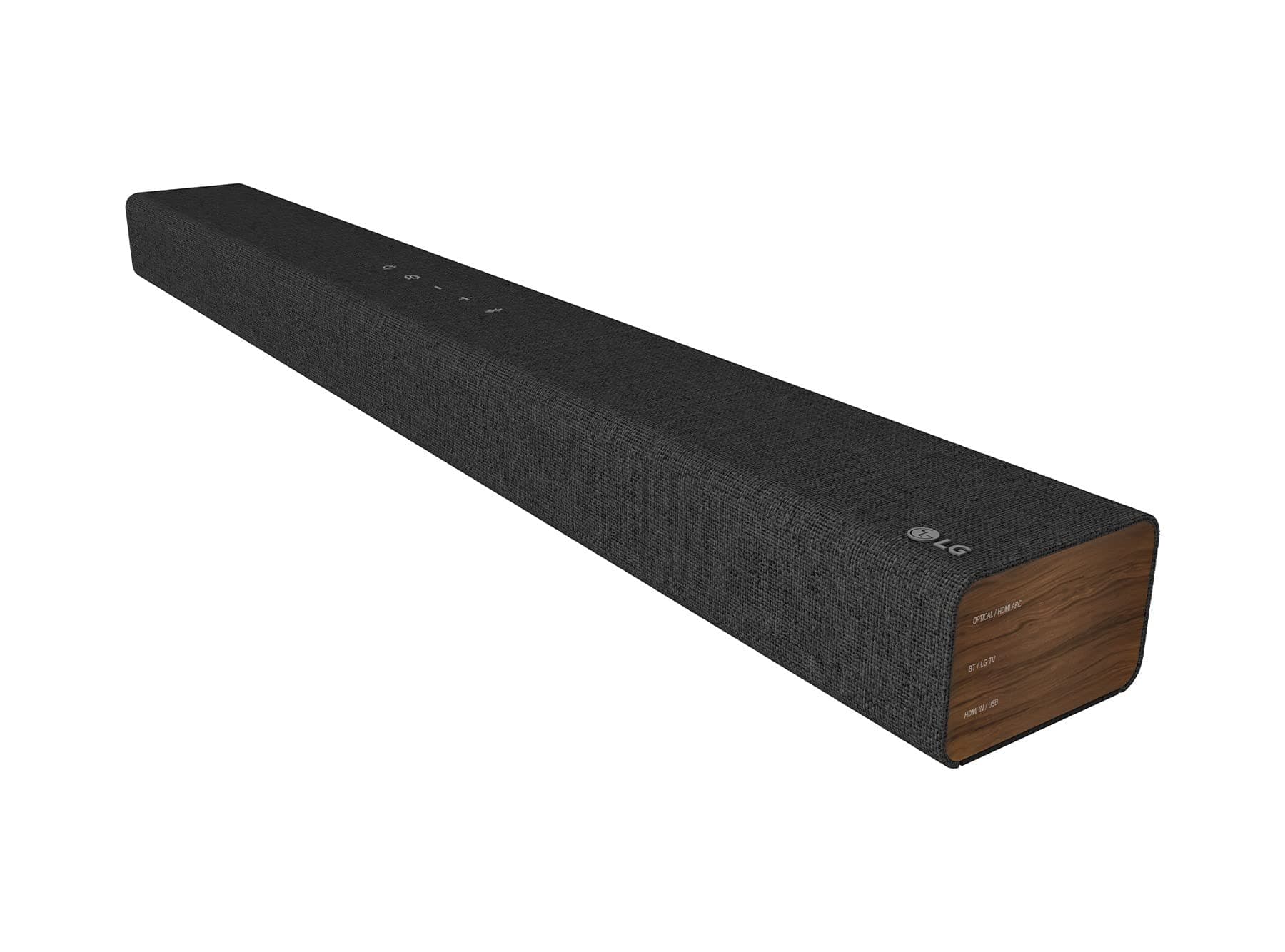 LG SP2, 100 W Soundbar with Immersive 2.1 Channel Sound Built-in Subwoofer for Powerful Bass AI Sound Pro (Dark Gray)