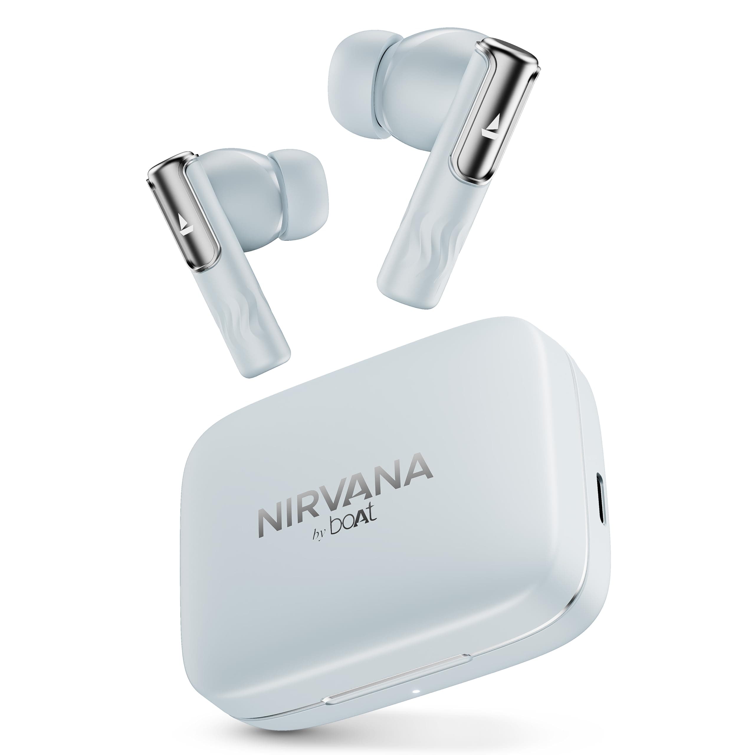 boAt Newly Launched Nirvana Ivy Truly Wireless in Ear Earbuds w/ 50dB Hybrid Active Noise Cancellation, 360 Spatial Audio, Dynamic Head Tracking,Heara...