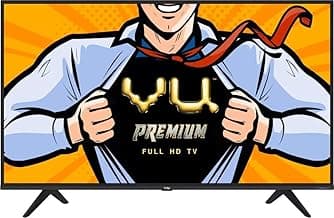 VU Premium 108 cm (43 Inches) Full HD Smart Android LED TV 43US (Black) (2020 Model)