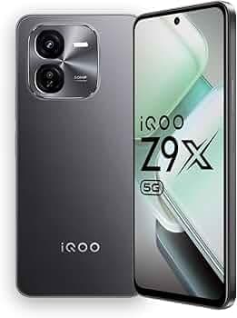 iQOO Z9x 5G (Storm Grey, 8GB RAM, 128GB Storage) | Snapdragon 6 Gen 1 with 560K+ AnTuTu Score | 6000 mAh Battery with 7.99mm Slim Design | 44W FlashCh...