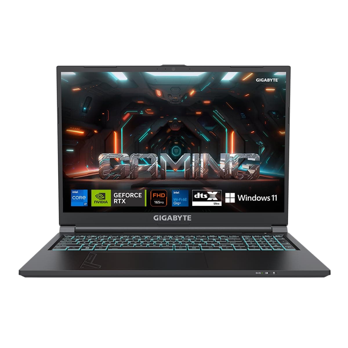 GIGABYTE G6 KF-H3IN853SH, i7-13620H 4.9 GHz, RTX 4060 8GB GDDR6, 16.0" Thin Bezel FHD+ 1920x1200 WUXGA, 165Hz, 8G *2 DDR5-4800, Gen4 512GB, Multi Lang...