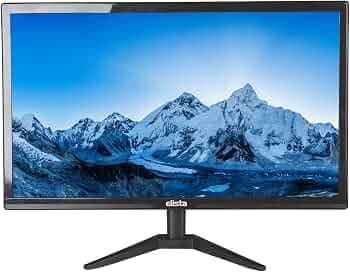 Elista - ELS-V22HD LED, 21.5 Inch (54.61 cm) Full HD (1080p) Led Monitor with Hdmi + Vga Port,1920 X 1080 Pixels, 250 Nits,16.7 M Colors (8Bit), Slim ...