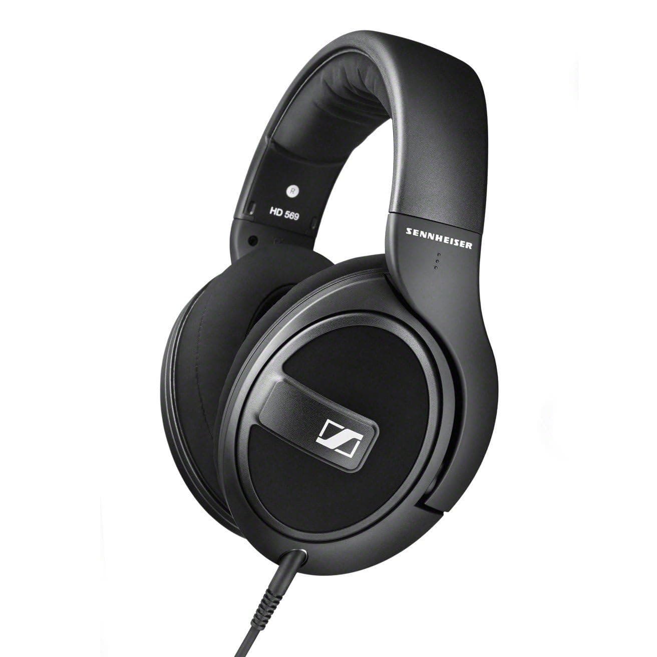 Sennheiser HD 569 Wired Over Ear Headphones with Mic (Black)