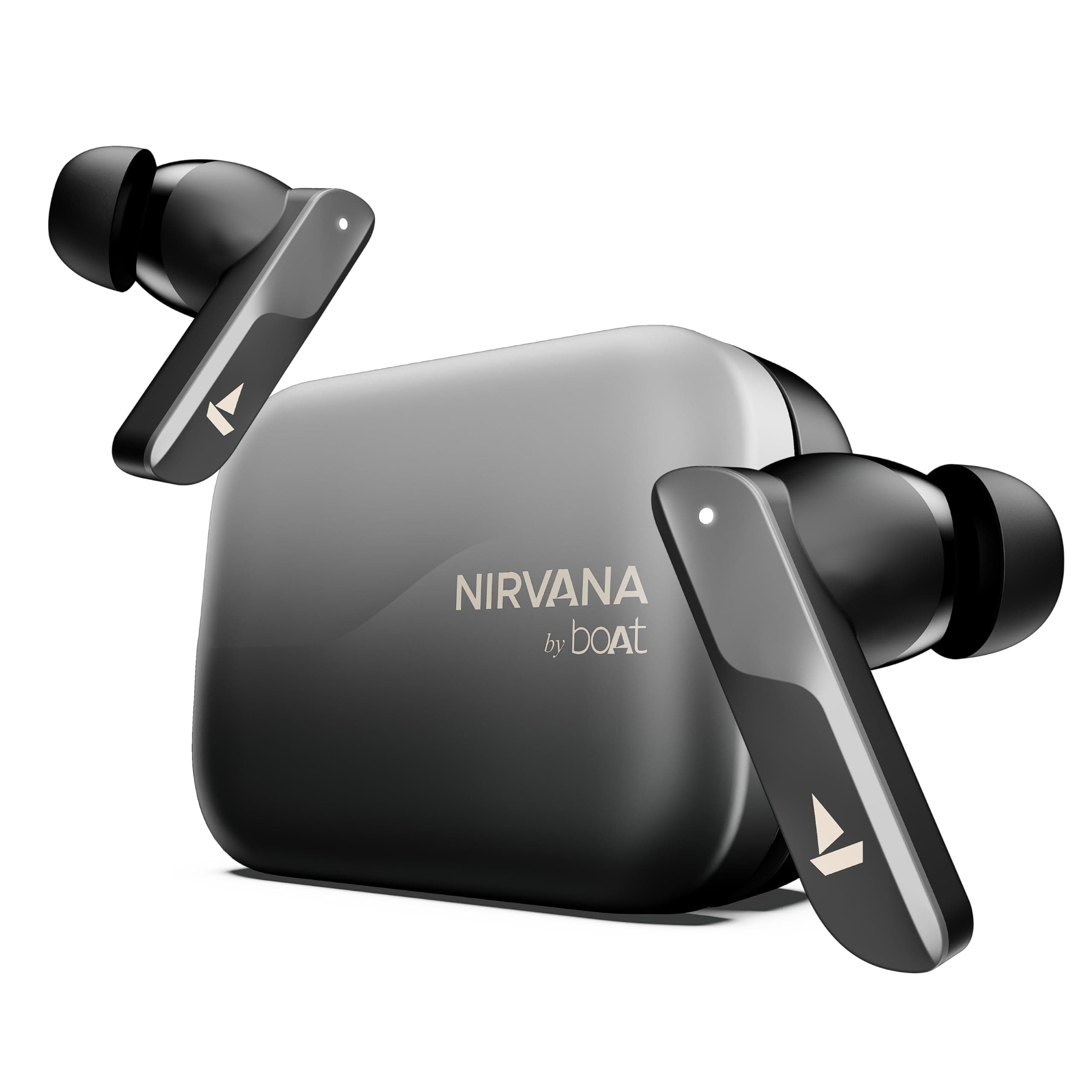 boAt New Launch Nirvana X TWS,Knowles Dual Drivers,Hi-Res Audio LDAC,App Support,4Mic ENx,Dual Pair,Spatial Audio,Fast Charge, Bluetooth Earbuds, TWS ...
