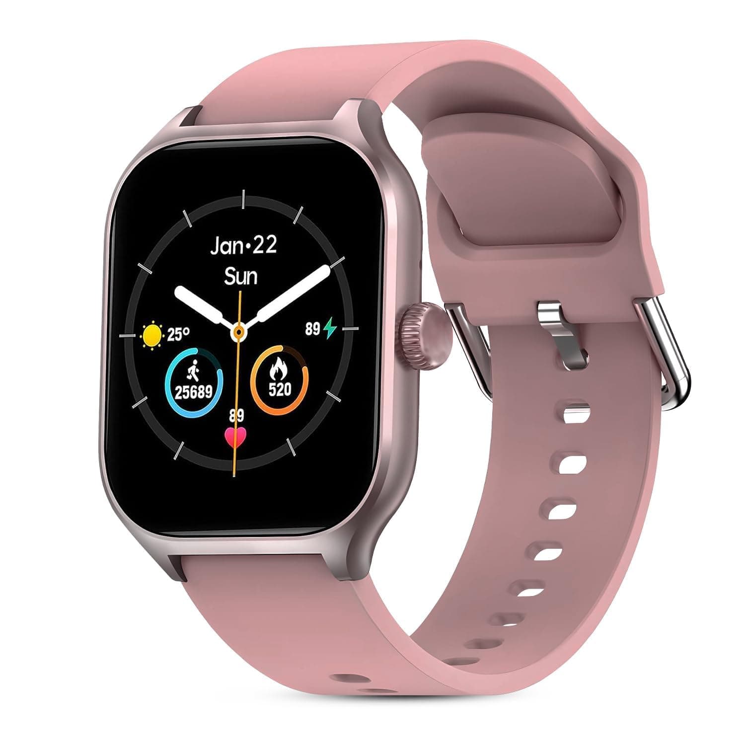 PunnkFunnk H9 Smart Watch 2.01" TFT Display, Bluetooth 5.0 with 100+ Sports Mode, Heart Rate & Blood Oxygen Monitor, Call & Message Reminders Compatib...