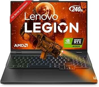 Lenovo Legion Pro 5 AMD Ryzen 7 7745HX 16" (40.64cm) WQXGA-IPS 240Hz 500Nits Gaming Laptop (16GB/1TB SSD/Win 11/Office 2021/NVIDIA RTX 4060 8GB/Alexa/...